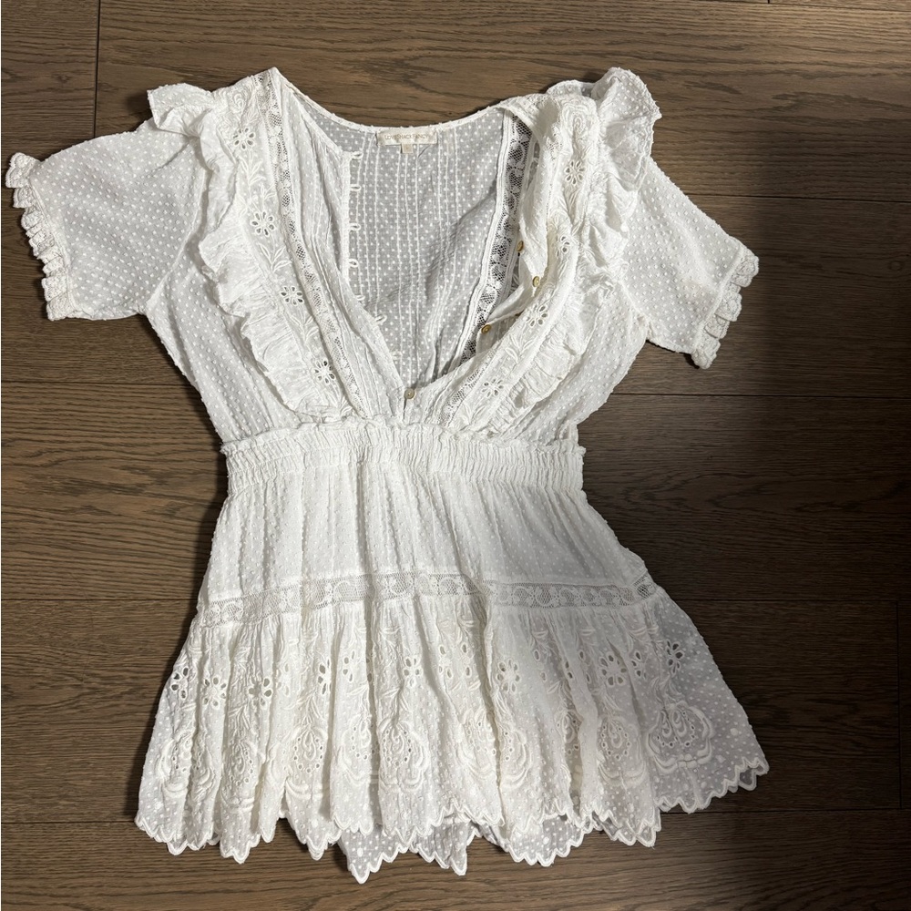 White loveshack dress